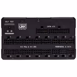 Corsair AX1600i alimentatore per computer 1600 W ATX Nero - Vista aggiuntiva 5