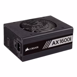 Corsair AX1600i alimentatore per computer 1600 W 24-pin ATX ATX Nero
