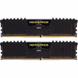 Corsair Vengeance LPX 8GB DDR4-2400, 8 GB, 2 x 4 GB, DDR4, 2400 MHz, 288-pin DIMM, Nero