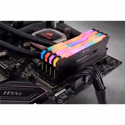 Corsair Vengeance RGB CMW32GX4M4C3200C16 memoria 32 GB 4 x 8 GB DDR4 3200 MHz - Vista aggiuntiva 4