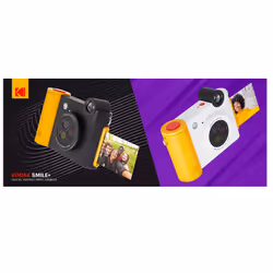 Kodak Smile+ 50,8 x 76,2 mm Bianco, Giallo - Vista aggiuntiva 4