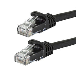 Monoprice 100ft. Cat6 UTP cavo di rete Nero 30,48 m U/UTP (UTP)