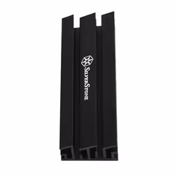 Silverstone SST-TP02-M2 sistema di raffreddamento per computer Mddulo di memoria Dissipatore di calore/Radiatore Nero - Vista aggiuntiva 4