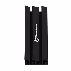 Silverstone SST-TP02-M2 sistema di raffreddamento per computer Mddulo di memoria Dissipatore di calore/Radiatore Nero - Vista aggiuntiva 5
