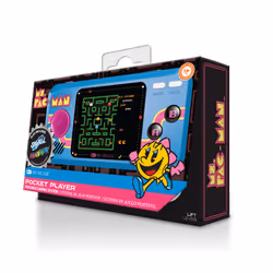 My Arcade Ms. Pac-Man console da gioco portatile 6,98 cm (2.75") Nero, Blu - Vista aggiuntiva 6