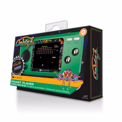 My Arcade Galaga console da gioco portatile 6,98 cm (2.75") Nero, Verde - Vista aggiuntiva 6