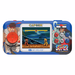 My Arcade Super Street Fighter II Pocket Player Pro, Multicolore, D-pad, Tasto Home, Pulsante Avvio, 6,98 cm (2.75"), 3,5 mm, ...