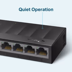 TP-Link LS1008G switch di rete Non gestito Gigabit Ethernet (10/100/1000) Nero - Vista aggiuntiva 4