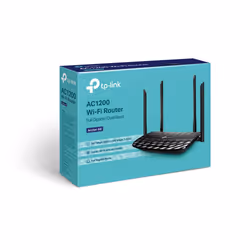 TP-Link AC1200 router wireless Gigabit Ethernet Dual-band (2.4 GHz/5 GHz) Nero - Vista aggiuntiva 4