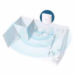 TP-Link Omada EAP235-Wall 1167 Mbit/s Bianco Supporto Power over Ethernet (PoE) - Vista aggiuntiva 4