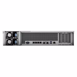 Synology FlashStation FS3410 server NAS e di archiviazione Server di archiviazione Armadio (2U) Intel® Xeon® D D-1541 16 GB DDR4 0 TB DSM Nero - Vista aggiuntiva 5