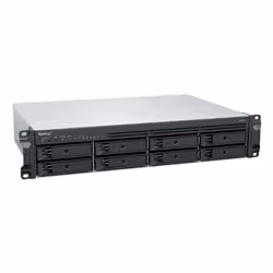 Synology RackStation RS1226+ server NAS e di archiviazione Armadio (2U) AMD Ryzen V1500B 4 GB DDR4 0 TB Synology DSM Nero - Vista aggiuntiva 6