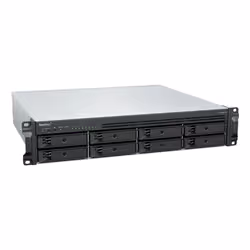 Synology RackStation RS1226RP+ server NAS e di archiviazione Armadio (2U) AMD Ryzen V1500B 4 GB DDR4 0 TB Synology DSM Nero - Vista aggiuntiva 6