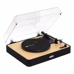 The House Of Marley EM-JT004-SB piatto audio Giradischi con trasmissione a cinghia Nero, Legno Manuale - Vista aggiuntiva 2