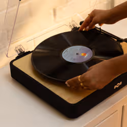 The House Of Marley EM-JT004-SB piatto audio Giradischi con trasmissione a cinghia Nero, Legno Manuale - Vista aggiuntiva 4