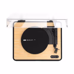 The House Of Marley EM-JT004-SB piatto audio Giradischi con trasmissione a cinghia Nero, Legno Manuale - Vista aggiuntiva 5