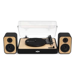The House Of Marley EM-JT304-SB piatto audio Giradischi con trasmissione a cinghia Nero, Legno Manuale