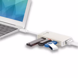 j5create JCH471-N Adattatore multiplo Gigabit Ethernet e hub USB-C™ - Vista aggiuntiva 5