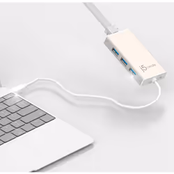 j5create JCH471-N Adattatore multiplo Gigabit Ethernet e hub USB-C™ - Vista aggiuntiva 7