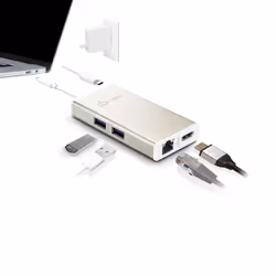 j5create JCA374-N Adattatore multiplo USB-C® - Vista aggiuntiva 4