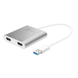 j5create JUA365-N Adattatore multi-monitor da USB™ 3.0 a Dual HDMI