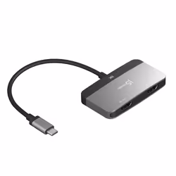 j5create JCA465-N Adattatore per display da 8K USB-C® a Dual HDMI™