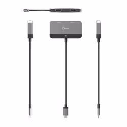 j5create JCA465-N Adattatore per display da 8K USB-C® a Dual HDMI™ - Vista aggiuntiva 7
