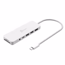j5create JCD373EW-N Hub multiporta USB-C® ecologico con Power Delivery - Vista aggiuntiva 2