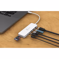j5create JCD373EW-N Hub multiporta USB-C® ecologico con Power Delivery - Vista aggiuntiva 4