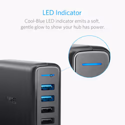 Anker PowerPort Speed 5 Universale Nero AC Interno - Vista aggiuntiva 6