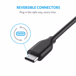 Anker USB-C to USB 3.0 cavo USB USB 3.2 Gen 1 (3.1 Gen 1) 0,9 m USB C USB A Nero