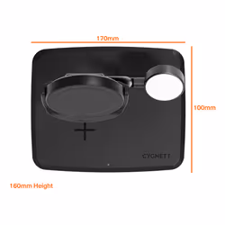 Cygnett CY5100BUNCP Caricabatterie per dispositivi mobili Cuffie, Auricolare, Smartphone, Orologio intelligente Nero USB Carica wireless Ricarica rapida Interno - Vista aggiuntiva 4