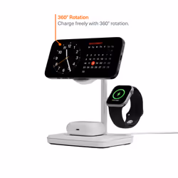 Cygnett CY5101BUNCP Caricabatterie per dispositivi mobili Cuffie, Auricolare, Smartphone, Orologio intelligente Bianco USB Carica wireless Ricarica rapida Interno - Vista aggiuntiva 4