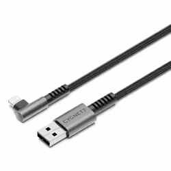 Cygnett Unite, 1 m, Lightning, USB A, Maschio, Maschio, Nero