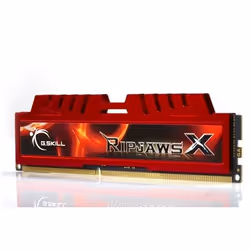 G.Skill 8GB DDR3-1333 CL9 RipjawsX, 8 GB, 1 x 8 GB, DDR3, 1333 MHz, 240-pin DIMM