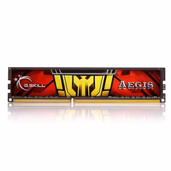 G.Skill 4GB DDR3-1333, 4 GB, 1 x 4 GB, DDR3, 1333 MHz, 240-pin DIMM