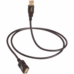 AmazonBasics USB 2.0 A, M/F, 1m cavo USB USB A Nero