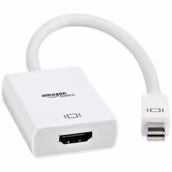 AmazonBasics Mini DisplayPort/HDMI, Mini DisplayPort, HDMI, Maschio, Femmina, 1920 x 1200 Pixel, 1920 x 1200 (WUXGA)