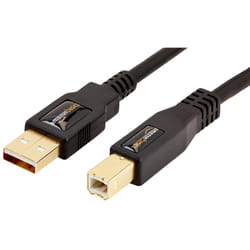 AmazonBasics USB 2.0/ USB Type B, 3m cavo USB USB A Mini-USB B Nero
