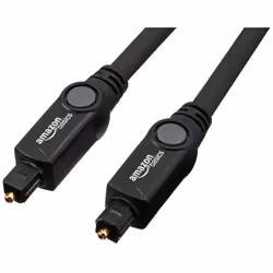 AmazonBasics HL-003143, Toslink, Maschio, Toslink, Maschio, 3 m, Nero