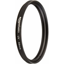 AmazonBasics CF26-N-58 Filtro per lenti della macchina fotografica Filtro a raggi ultravioletti (UV) per fotocamera 5,8 cm