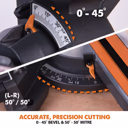 Evolution Power Tools R255 SMS+ 2500 Giri/min 2000 W - Vista aggiuntiva 4