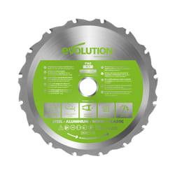 Evolution - Lama Multimateriale per Tagliare Legno, Metallo e Plastica, Argento, 165 mm