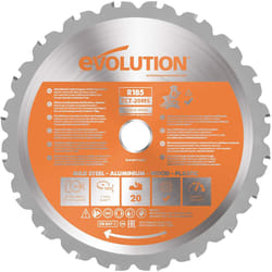 Evolution Power Tools - Evolution Lama da 20 denti per taglio multimateriale da 185 mm (solo troncatrici)