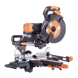 Evolution - Doppia troncatrice R255SMS-DB+, 2000 w, 300 mm, taglio obliquo, angolo obliquo, diametro 255 mm, lama hm/tct per taglio multimateriale