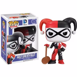 FUNKO Figure POP! DC Comics Harley Q/Mallet, Personaggio da collezione, Film e serie TV