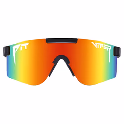 Pit Viper The Mystery Polarized, Adulto, Maschio, Shield, Avvolgente, Mezza montatura, Plastica