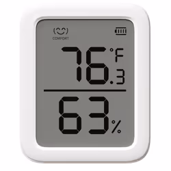 SwitchBot Meter Plus, Interno, Temperature & humidity sensor, Libera installazione, -20 - 80 °C, Wireless, 0 - 99%