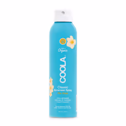 Coola LLC Classic Body Spray Piña Colada SPF 30, 177 ml, Protezione solare in spray, Viso e corpo, Flacone a pompa, Nutriente ...