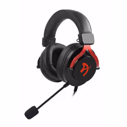 Arozzi Aria Auricolare Cablato A Padiglione Gaming Nero, Rosso - Vista aggiuntiva 7